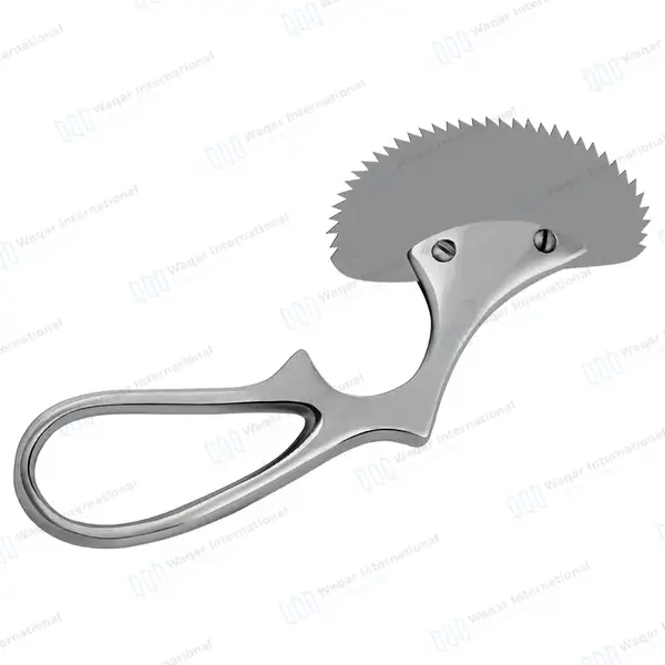 Engel Cast Saw 6″ with Loop Handle - orthopedic instruments manufactured by Waqar International, Sialkot - view 9