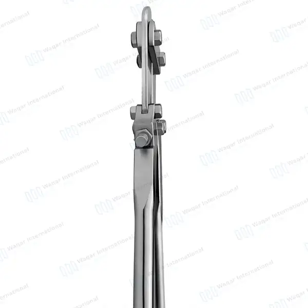 T/C Wire & Pin Cutter 18.5” Side Cutting With Adjustable Bolt - surgical instruments manufactured by Waqar International, Sialkot - view 6