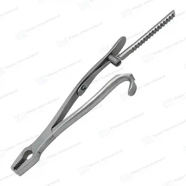 Kern Bone Holding Forceps 13″ with Ratchet - orthopedic instruments manufactured by Waqar International, Sialkot - view 8