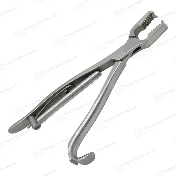 Kern Bone Holding Forceps 17″ with Ratchet - orthopedic instruments manufactured by Waqar International, Sialkot - view 10