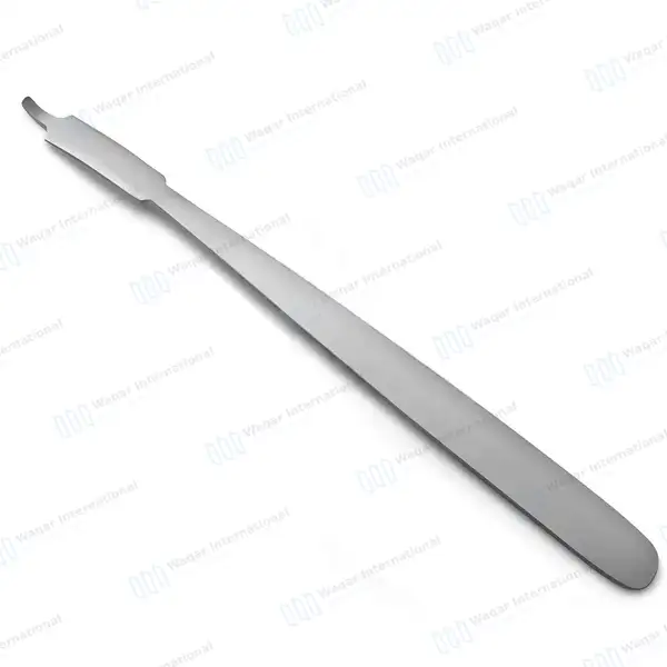 Mini Hohmann Retractor 6 1/2″ 8mm Wide Blade – Single Ended - orthopedic instruments manufactured by Waqar International, Sialkot - view 2