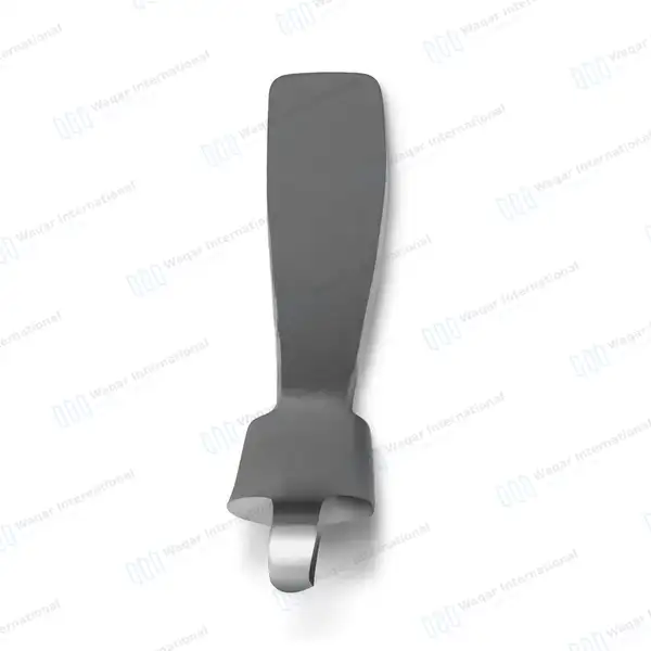 Mini Hohmann Retractor 6 1/2″ 8mm Wide Blade – Single Ended - orthopedic instruments manufactured by Waqar International, Sialkot - view 7