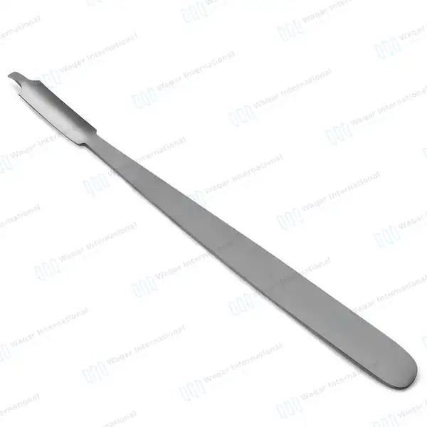 Mini Hohmann Retractor 6 1/2″ 8mm Wide Blade – Single Ended - orthopedic instruments manufactured by Waqar International, Sialkot - view 9