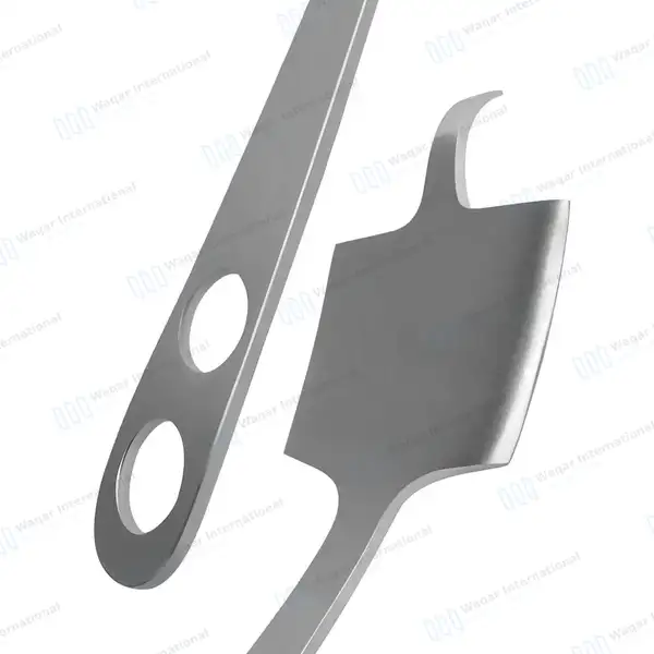 7 Pcs Hohmann Retractor Set 6, 8, 10, 18, 25, 43 & 70mm Blades - orthopedic instruments manufactured by Waqar International, Sialkot - view 7
