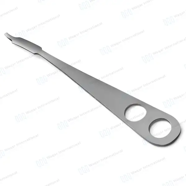 Hohmann Retractor 8 3/4″ 10mm Wide Blade – Single Ended - orthopedic instruments manufactured by Waqar International, Sialkot - view 2