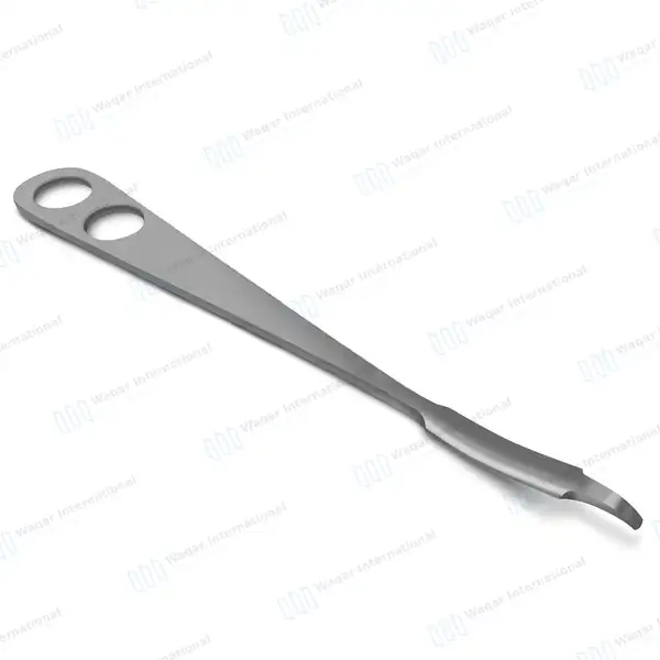 Hohmann Retractor 8 3/4″ 10mm Wide Blade – Single Ended - orthopedic instruments manufactured by Waqar International, Sialkot - view 10