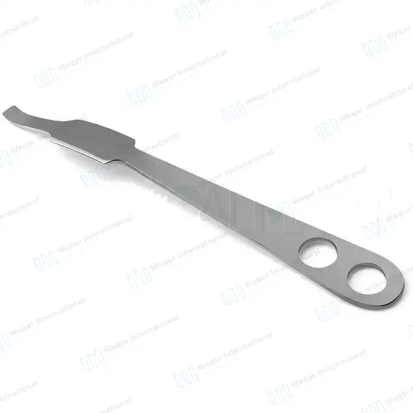 Hohmann Retractor 10″ 25mm Wide Blade – Single Ended - orthopedic instruments manufactured by Waqar International, Sialkot - view 5
