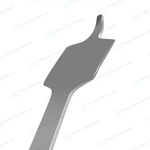 Hohmann Retractor 9 1/2″ 43mm Wide Blade – Narrow Tip - orthopedic instruments manufactured by Waqar International, Sialkot - view 2