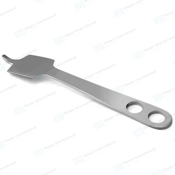 Hohmann Retractor 9 1/2″ 43mm Wide Blade – Narrow Tip - orthopedic instruments manufactured by Waqar International, Sialkot - view 5