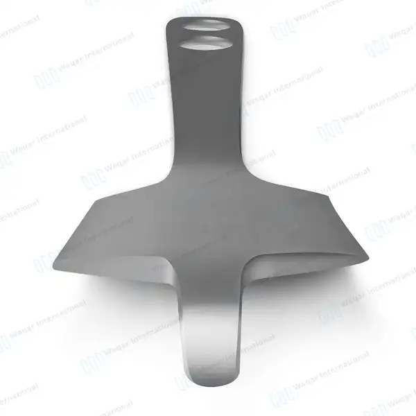 Hohmann Retractor 9 1/2″ 43mm Wide Blade – Narrow Tip - orthopedic instruments manufactured by Waqar International, Sialkot - view 8