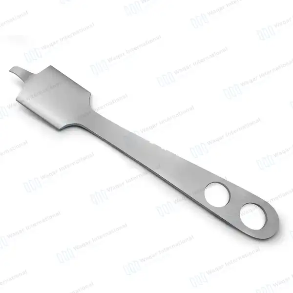 Hohmann Retractor 9 1/2″ 43mm Wide Blade – Narrow Tip - orthopedic instruments manufactured by Waqar International, Sialkot - view 10