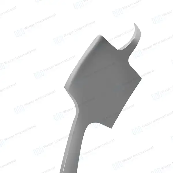 Hohmann Retractor 10″ 70mm Wide Blade Narrow Tip Bent Handle - orthopedic instruments manufactured by Waqar International, Sialkot - view 2