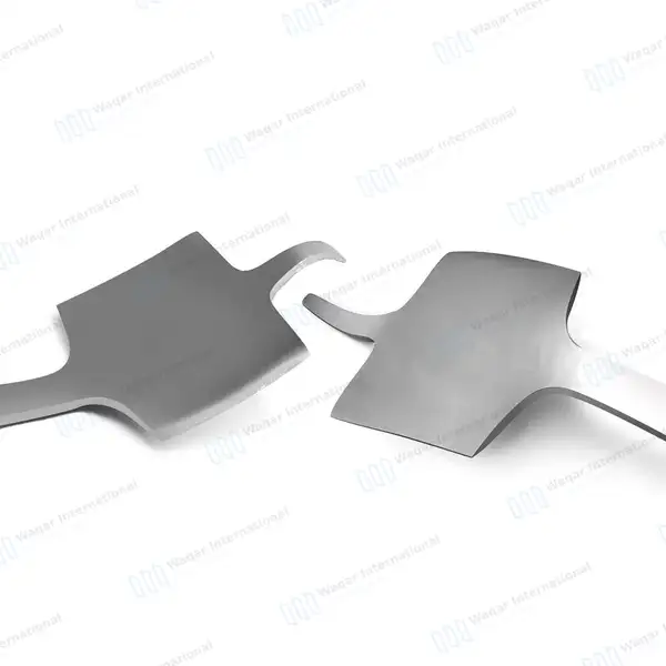 Hohmann Retractor 10″ 70mm Wide Blade Narrow Tip Bent Handle - orthopedic instruments manufactured by Waqar International, Sialkot - view 9