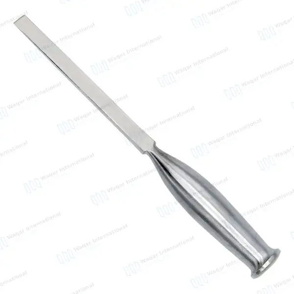 Smith Peterson Osteotome 8″ Straight 9.5mm Blade - surgical instruments manufactured by Waqar International, Sialkot - view 2