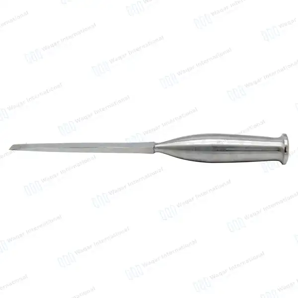 Smith Peterson Osteotome 8″ Straight 9.5mm Blade - surgical instruments manufactured by Waqar International, Sialkot - view 5
