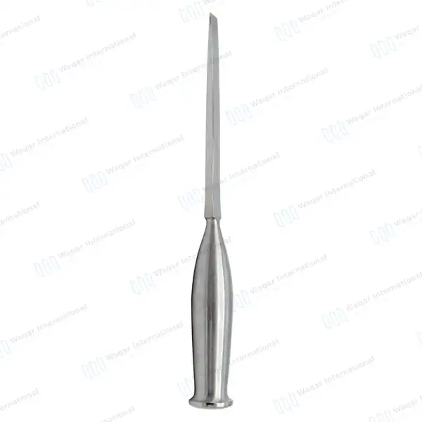 Smith Peterson Osteotome 8″ Straight 9.5mm Blade - surgical instruments manufactured by Waqar International, Sialkot - view 7
