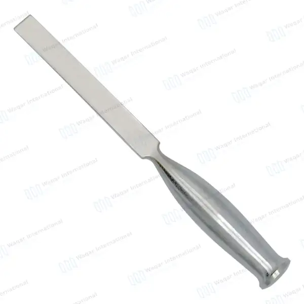 Smith Peterson Osteotome 8″ Straight 13mm Blade - surgical instruments manufactured by Waqar International, Sialkot - view 2