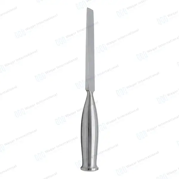 Smith Peterson Osteotome 8″ Straight 13mm Blade - surgical instruments manufactured by Waqar International, Sialkot - view 5
