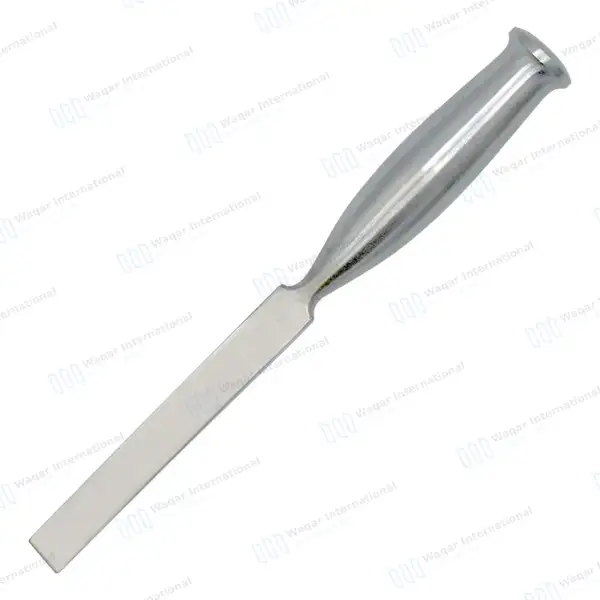 Smith Peterson Osteotome 8″ Straight 13mm Blade - surgical instruments manufactured by Waqar International, Sialkot - view 7
