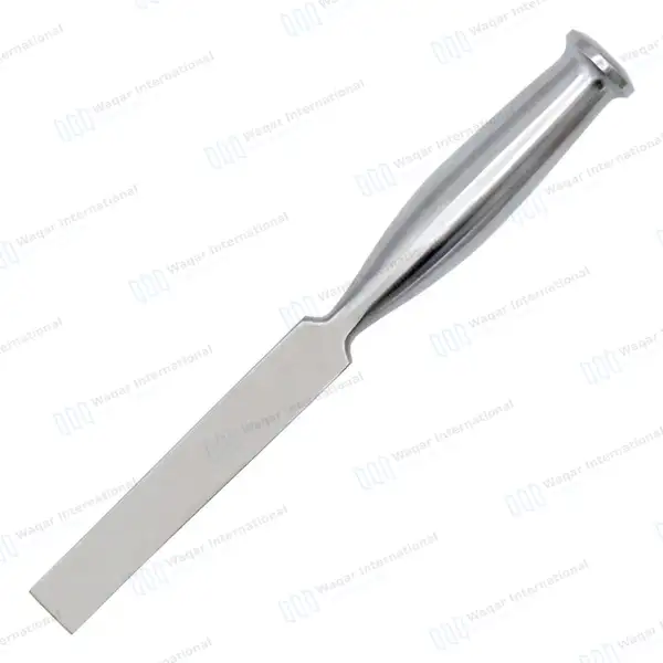 Smith Peterson Osteotome 8″ Straight 16mm Blade - surgical instruments manufactured by Waqar International, Sialkot - view 6