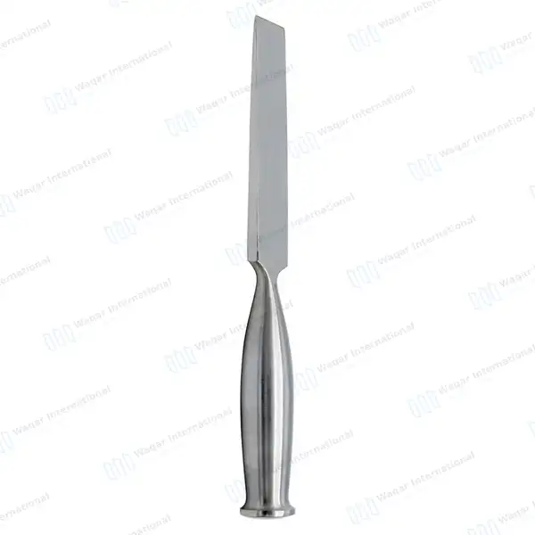 Smith Peterson Osteotome 8″ Straight 19mm Blade - surgical instruments manufactured by Waqar International, Sialkot - view 5