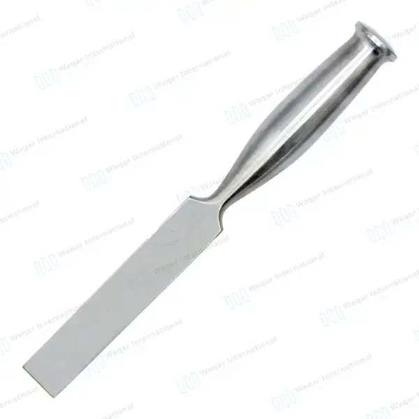 Smith Peterson Osteotome 8″ Straight 19mm Blade - surgical instruments manufactured by Waqar International, Sialkot - view 7