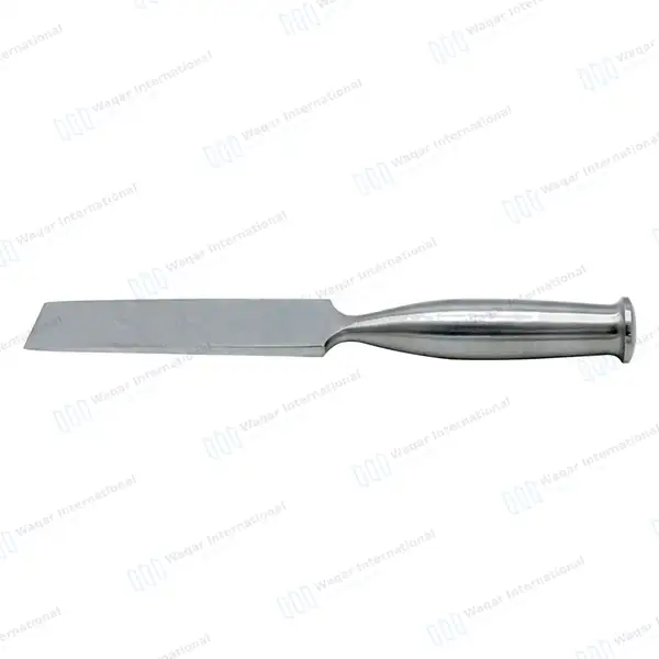 Smith Peterson Osteotome 8″ Straight 25mm Blade - surgical instruments manufactured by Waqar International, Sialkot - view 6