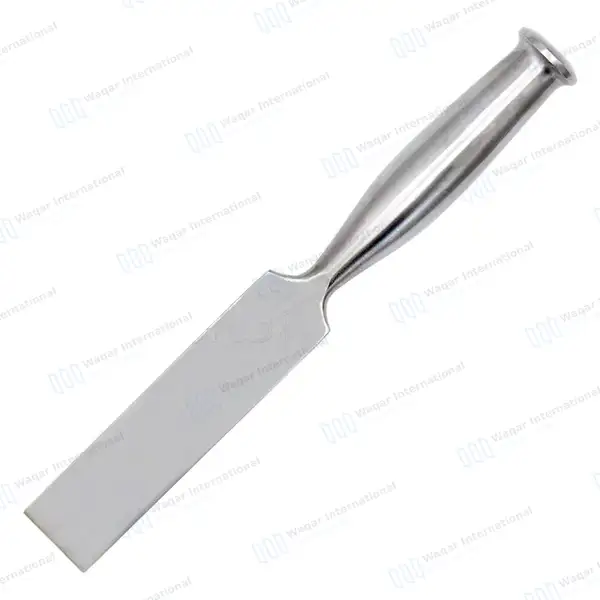 Smith Peterson Osteotome 8″ Straight 25mm Blade - surgical instruments manufactured by Waqar International, Sialkot - view 7