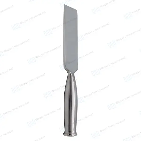Smith Peterson Osteotome 8″ Straight 32mm Blade - surgical instruments manufactured by Waqar International, Sialkot - view 5