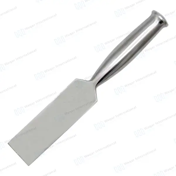 Smith Peterson Osteotome 8″ Straight 32mm Blade - surgical instruments manufactured by Waqar International, Sialkot - view 7