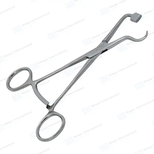 12 Pcs Plate & Bone Holding Forceps Set 5.5″ - surgical instruments manufactured by Waqar International, Sialkot - view 8