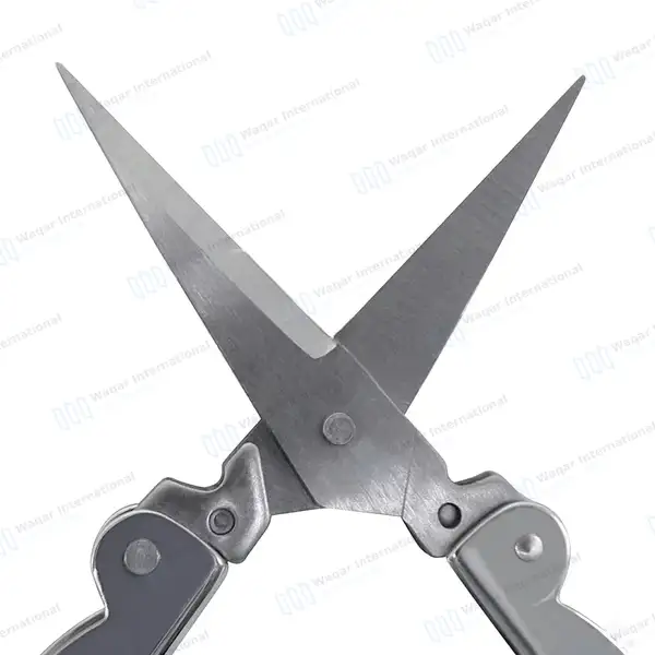 3 Pcs Small Folding Pocket Scissors Set - surgical instruments manufactured by Waqar International, Sialkot - view 4