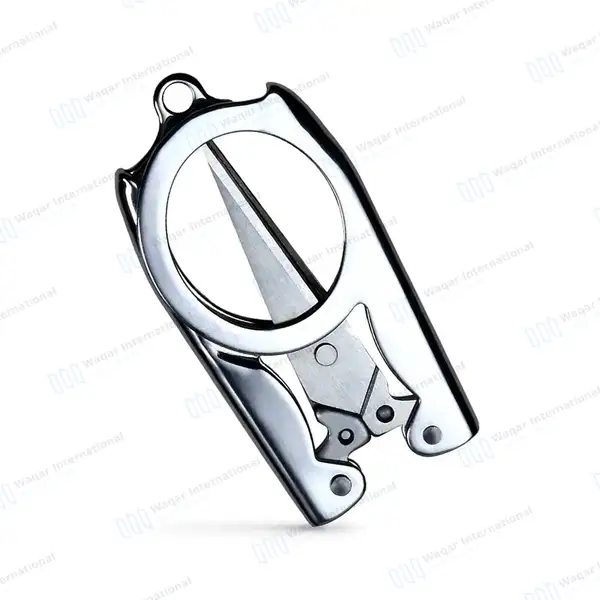 5 Pcs Small Folding Pocket Scissors Set - surgical instruments manufactured by Waqar International, Sialkot - view 3