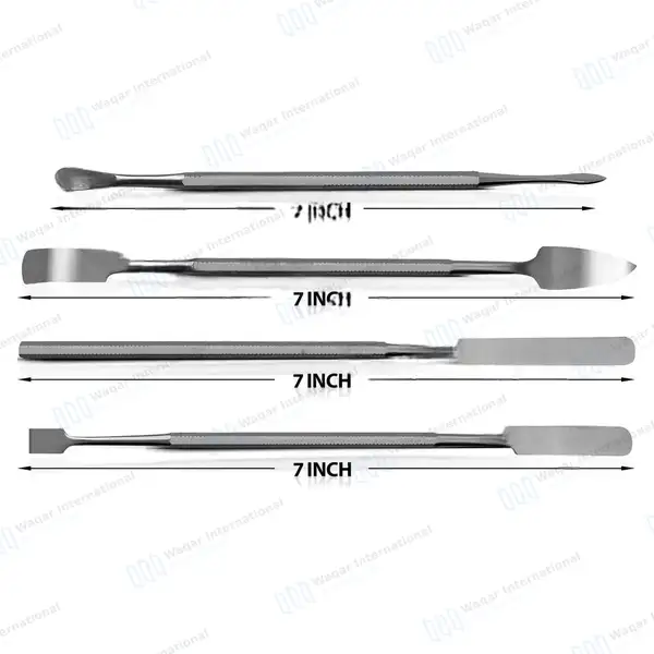 4 Pcs Spatulas Wax & Clay Sculpting Tool Carver Set - dental instruments manufactured by Waqar International, Sialkot - view 2