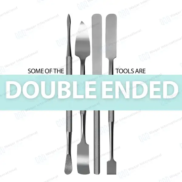4 Pcs Spatulas Wax & Clay Sculpting Tool Carver Set - dental instruments manufactured by Waqar International, Sialkot - view 4