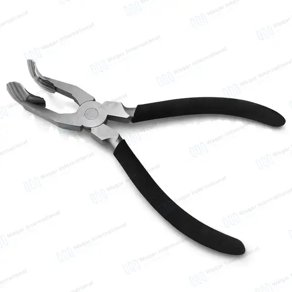 2 Pcs Glassblowing Boro Lampwork Bead Leaf Masher Plier & Meshing Tweezer Set - surgical instruments manufactured by Waqar International, Sialkot - view 6