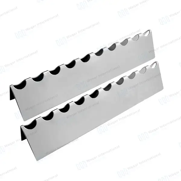 2 Pcs Fireworks Tool Rest 10 Slots 7.5″ for Lampworking Glass Bead Making - surgical instruments manufactured by Waqar International, Sialkot - view 2