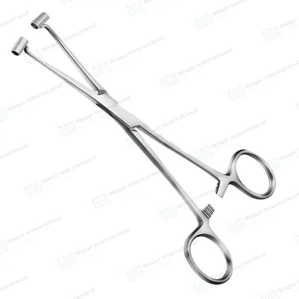 Septum Forceps 6″ Nasal Body Piercing Tool - body piercing instruments manufactured by Waqar International, Sialkot - view 2