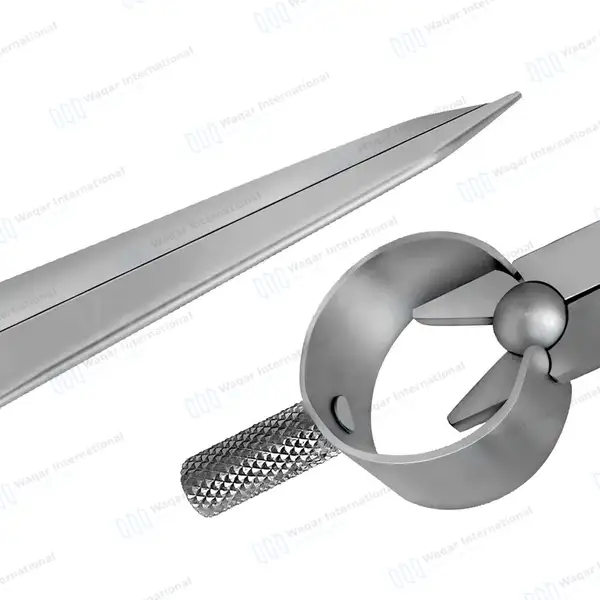 Spring Divider Caliper 4.5″ Precision Scribing Compass - surgical instruments manufactured by Waqar International, Sialkot - view 6