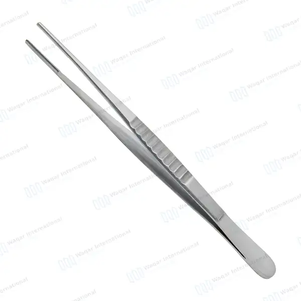 DeBakey Atraumatic Tissue Forceps 9″ 1.5mm Tip - surgical instruments manufactured by Waqar International, Sialkot - view 2