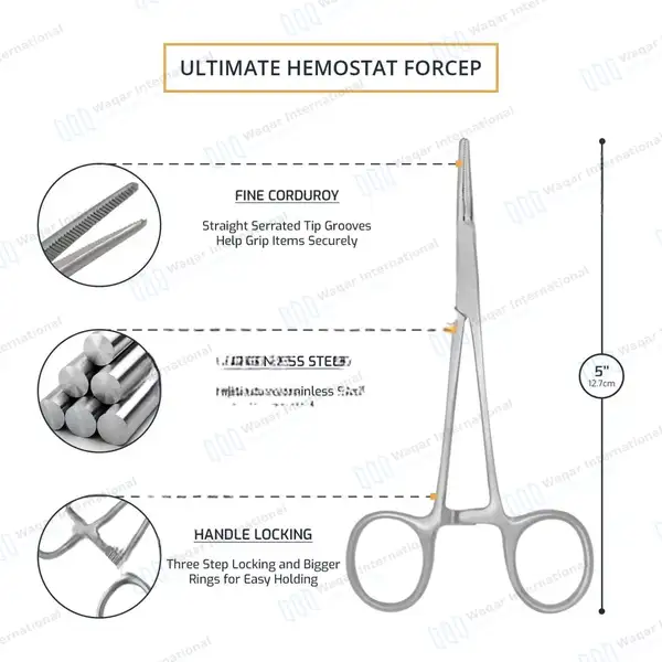 4 Pcs First Aid Paramedic Tools Set Nurse Kit - surgical instruments manufactured by Waqar International, Sialkot - view 6