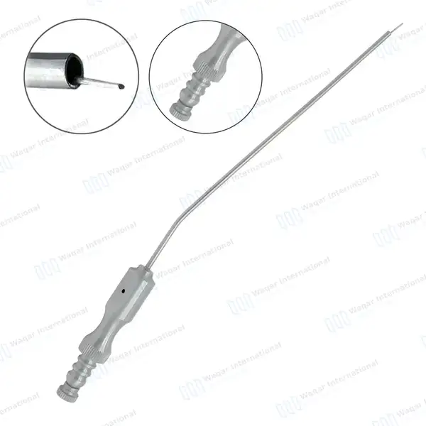 Frazier Suction Tube 11FR (3.67mm) Tip 7.6″ Aspirator Instrument - surgical instruments manufactured by Waqar International, Sialkot - view 8