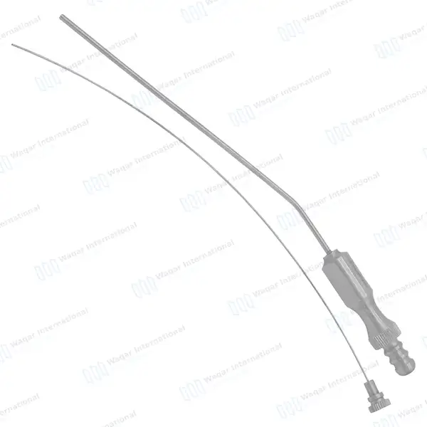 Frazier Suction Tube 14FR (4.67mm) Tip 7.6″ Aspirator Instrument - surgical instruments manufactured by Waqar International, Sialkot - view 2