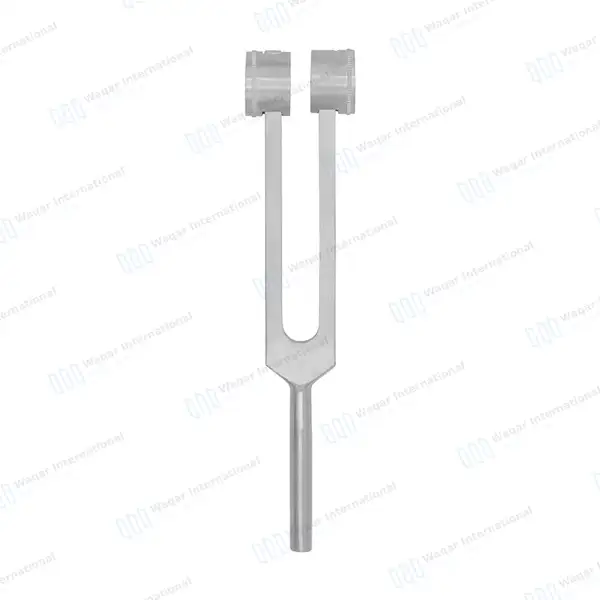 Tuning Fork C-256 with Weight - surgical instruments manufactured by Waqar International, Sialkot - view 2