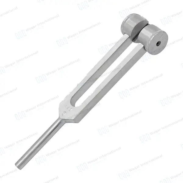 Tuning Fork C-256 with Weight - surgical instruments manufactured by Waqar International, Sialkot - view 7