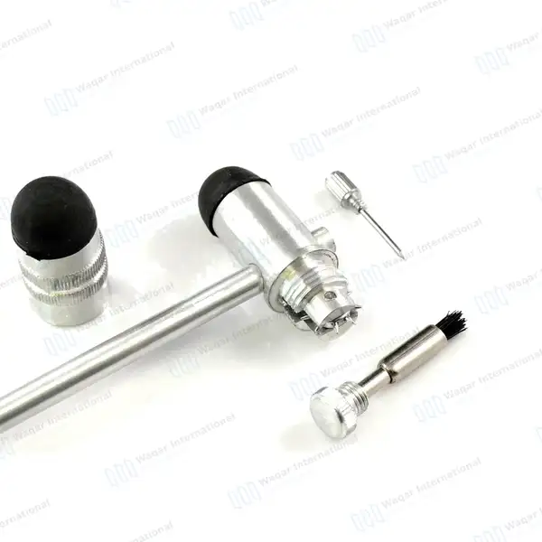 5 in 1 Tuning Fork C256 with Buck Hammer Diagnostic Set - surgical instruments manufactured by Waqar International, Sialkot - view 3