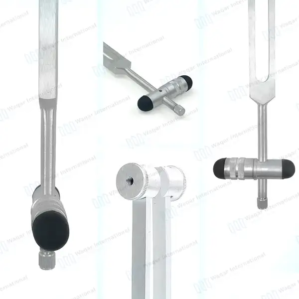 5 in 1 Tuning Fork C256 with Buck Hammer Diagnostic Set - surgical instruments manufactured by Waqar International, Sialkot - view 6