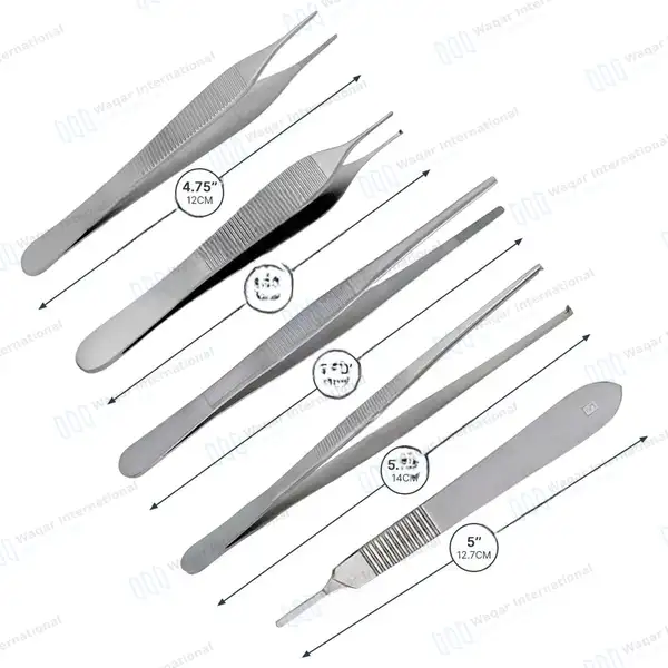12 Pcs Urology Circumcision Instruments Set - surgical instruments manufactured by Waqar International, Sialkot - view 3