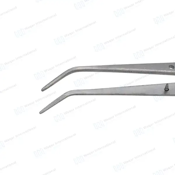 10 College Cotton Plier with Lock 6″ Dental Endodontic Instruments - surgical instruments manufactured by Waqar International, Sialkot - view 5