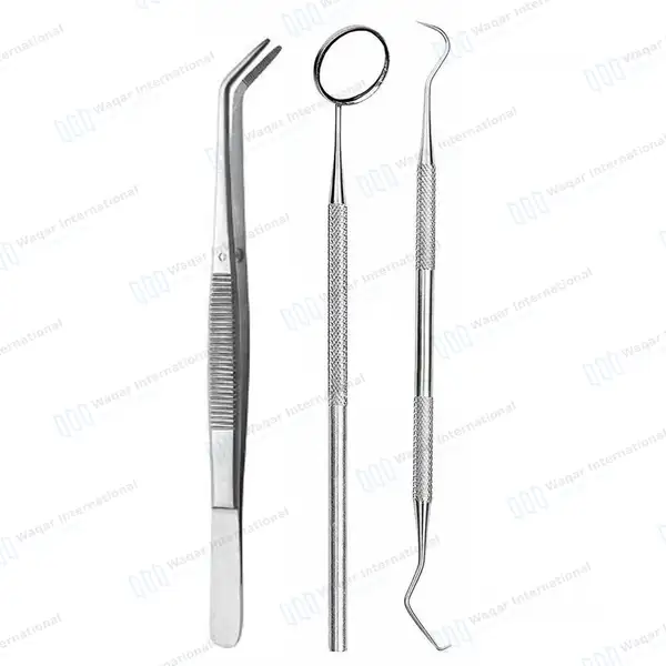 9 Pcs Basic Dental Surgery Extraction Forceps Elevator Set - surgical instruments manufactured by Waqar International, Sialkot - view 4